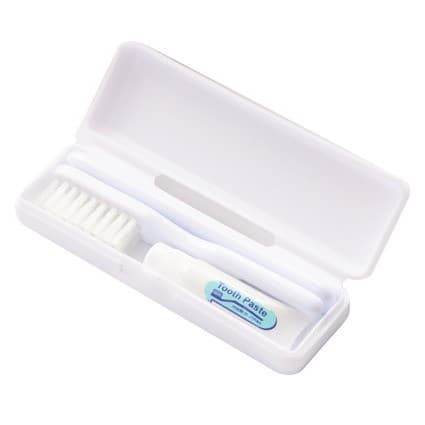 Custom Printed Travel Toothbrush Kit