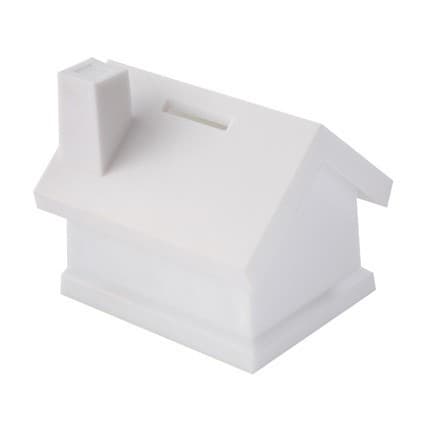 Custom Printed House Shaped Money Box