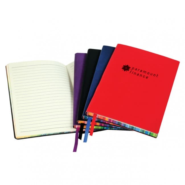 Custom Printed Rainbow Notebook - Image 1