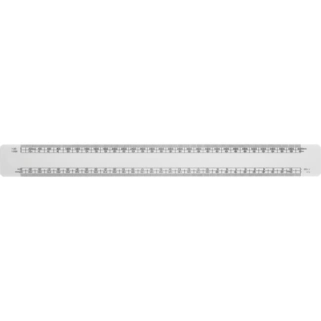 Custom Printed 30cm Solid Plastic Scale Ruler - Image 2