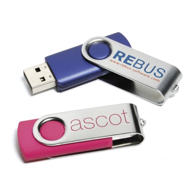 Custom Printed Twister USB FlashDrive