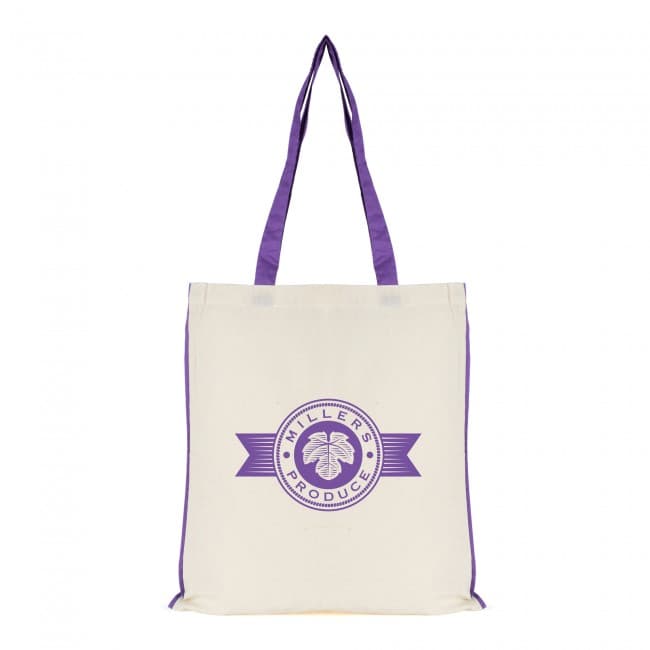 Custom Printed 7oz Coloured Shopping Bag - Image 4