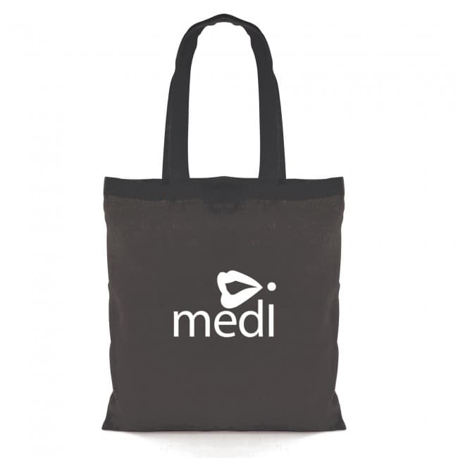 Custom Printed Budget Coloured Cotton Shopper Bag - Image 2