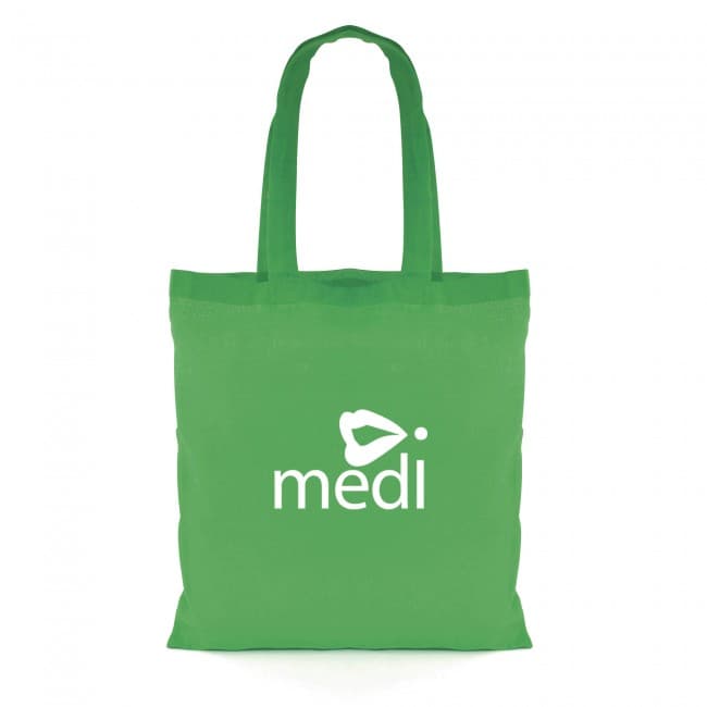 Custom Printed Budget Coloured Cotton Shopper Bag - Image 4