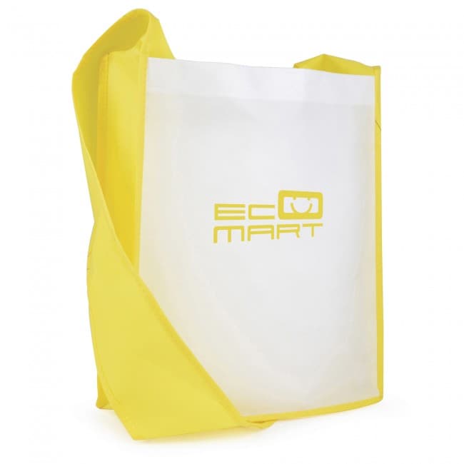 Custom Printed Contrast Non-Woven Messager Bag - Image 4