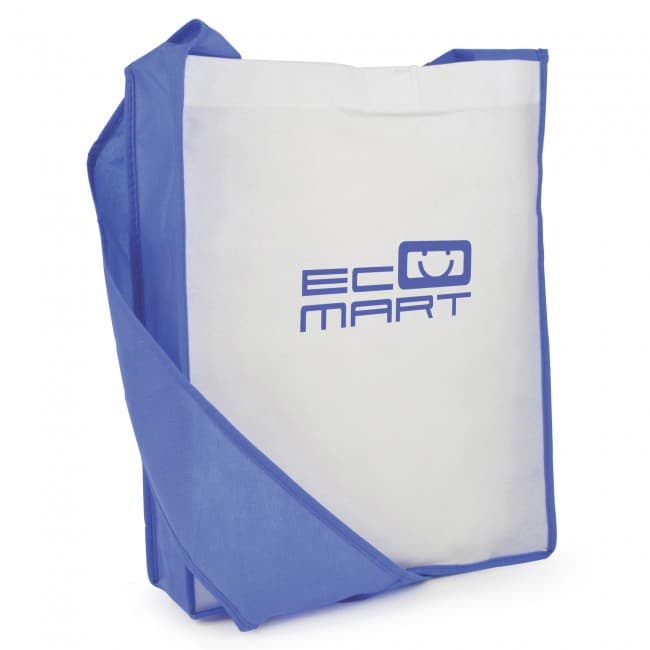 Custom Printed Contrast Non-Woven Messager Bag - Image 5