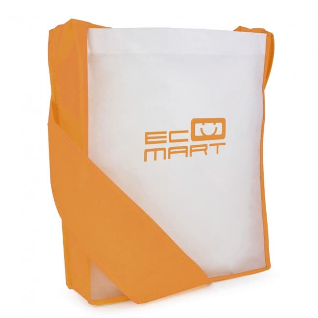 Custom Printed Contrast Non-Woven Messager Bag - Image 6