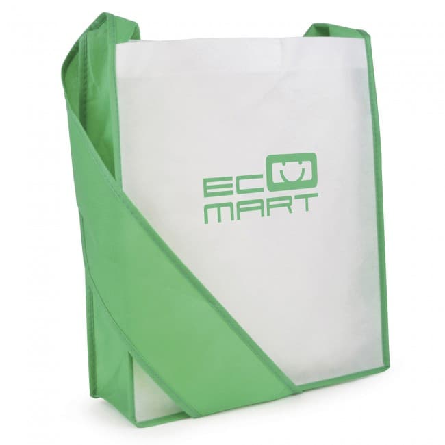 Custom Printed Contrast Non-Woven Messager Bag - Image 8