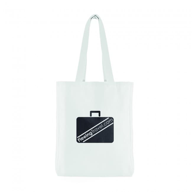 Custom Printed Dunham Black Canvas Shopper 10oz - Image 4