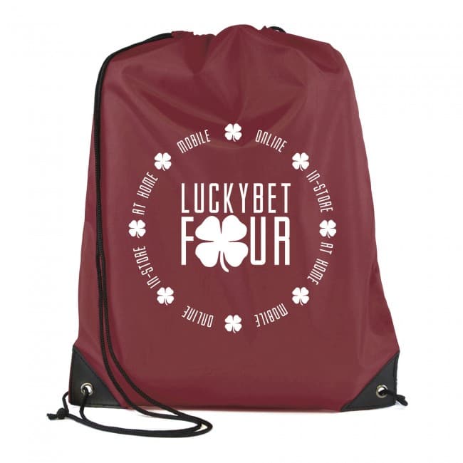 Custom Printed Promotional Pegasus Drawstring Bag - Image 2