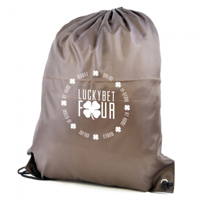 Custom Printed Promotional Pegasus Drawstring Bag - Image 3