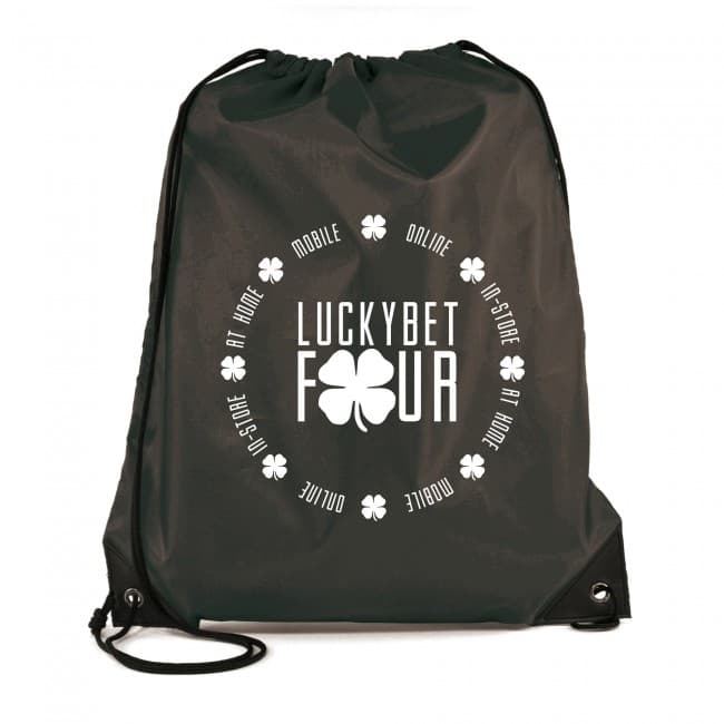 Custom Printed Promotional Pegasus Drawstring Bag - Image 4