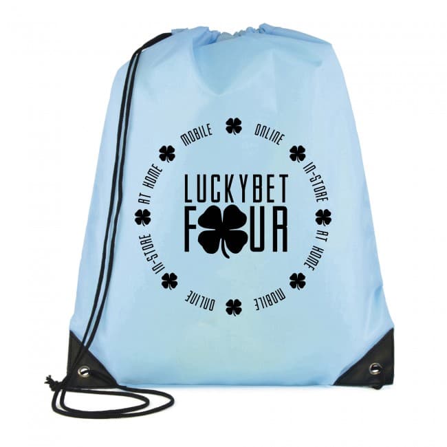 Branded Promotional Pegasus Drawstring Bag - Image 7