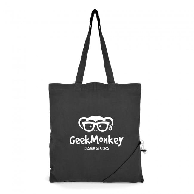 Custom Printed Promotional Cotton Foldable Bag - Image 4