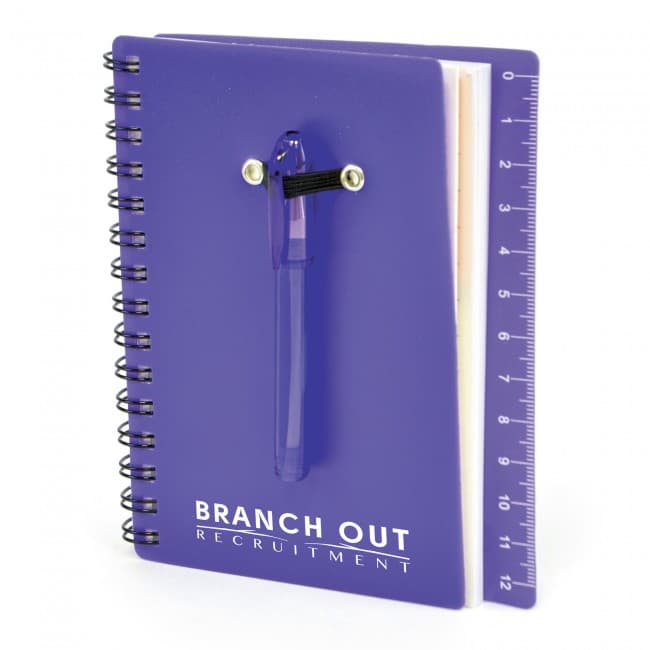 Custom Printed Canopus Spiral Bound Notebook & Ballpen - Image 6