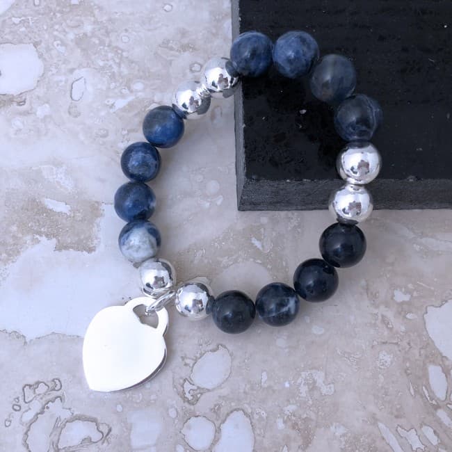 Custom Printed Mistique Lapis Lazula Bracelet