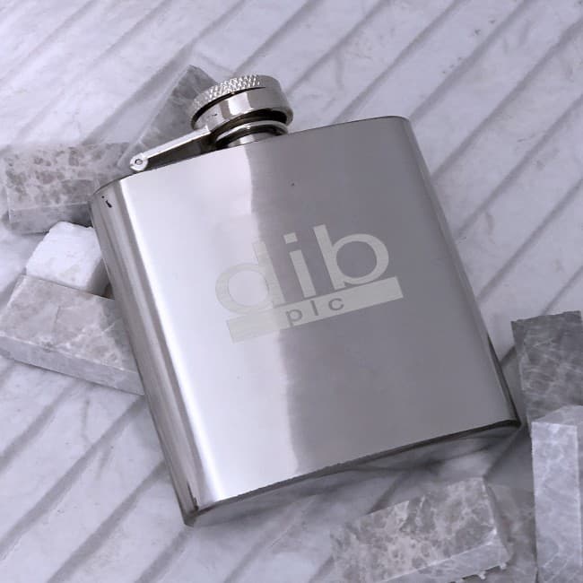 Custom Printed Traveller 3oz Flask