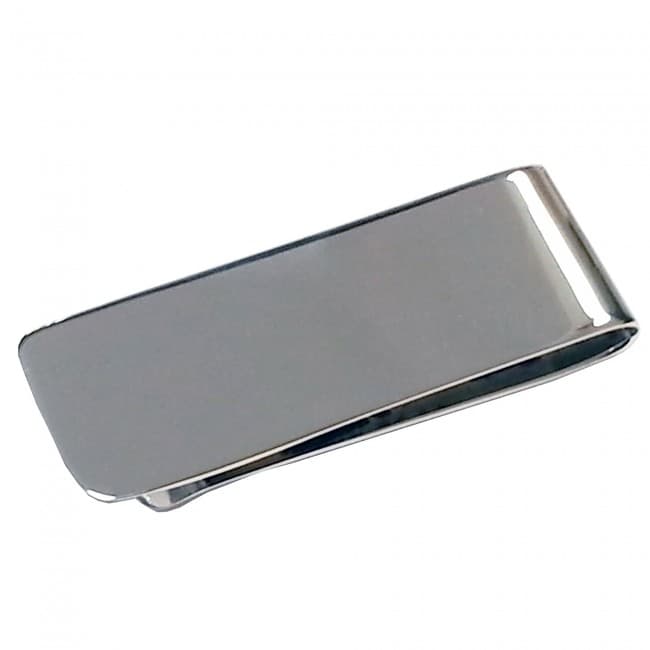 Custom Printed Sterling Silver Money Clip