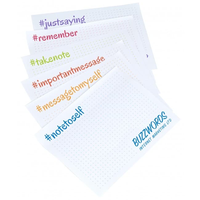 Custom Printed Sticky-Smart Notes Variable Print 5"x 3"