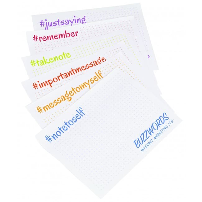 Custom Printed Sticky-Smart Notes Variable Print A7 - Image 1