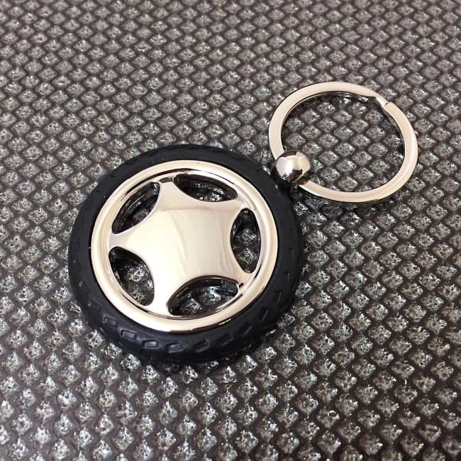 Custom Printed Tyre Keyring