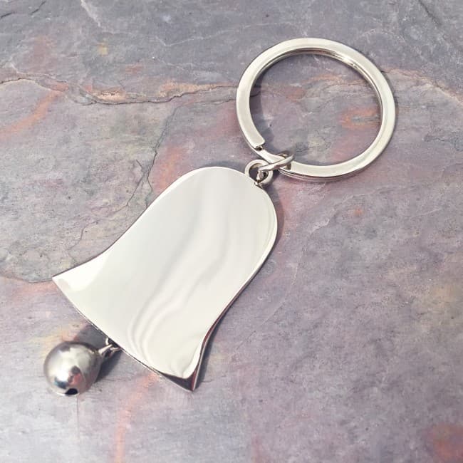 Custom Printed Classic Bell Keyring