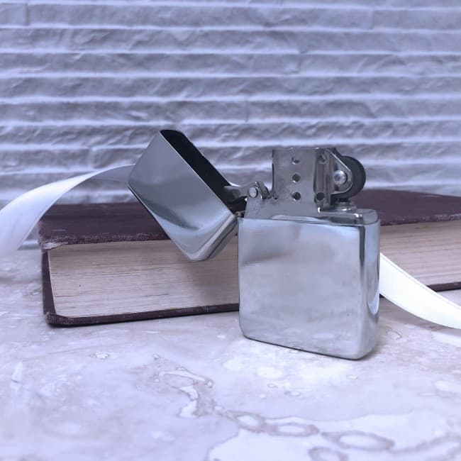 Custom Printed Classic Stainless steel flick lighter