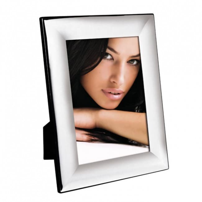 Custom Printed Oxford Photoframe Silver Plated