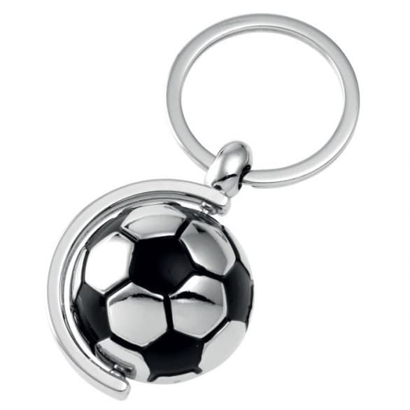 Custom Printed Spinning Football Keyring