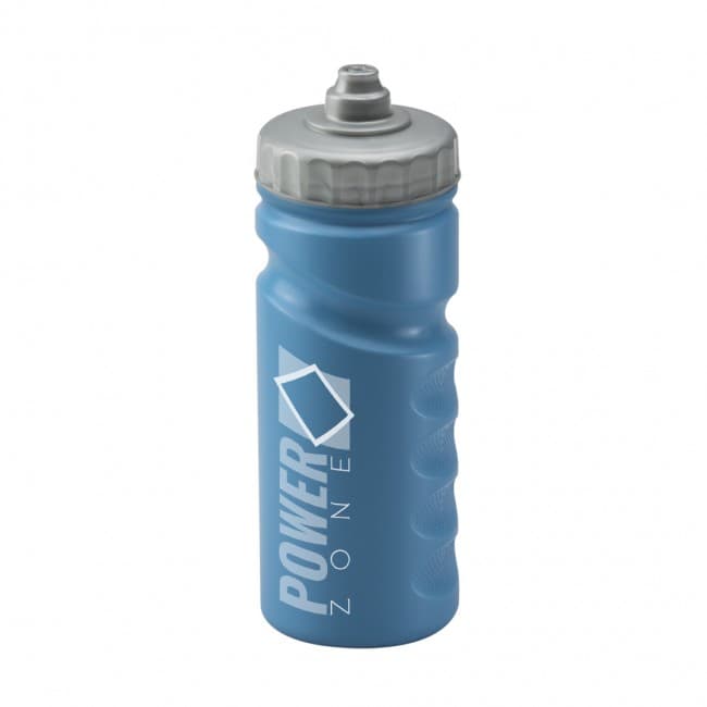 Custom Printed Finger Grip 500ml Light Blue