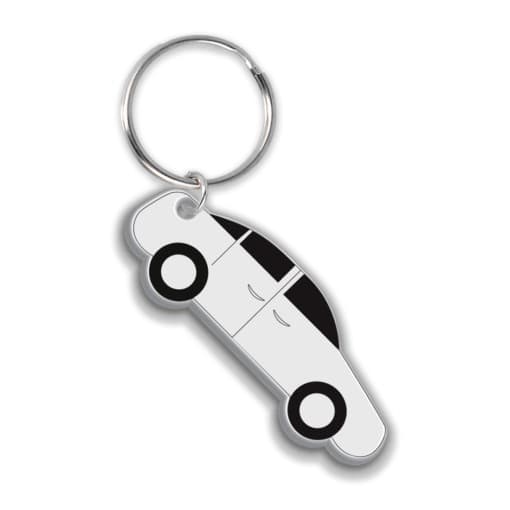 Custom Printed Car Shaped  Keyring