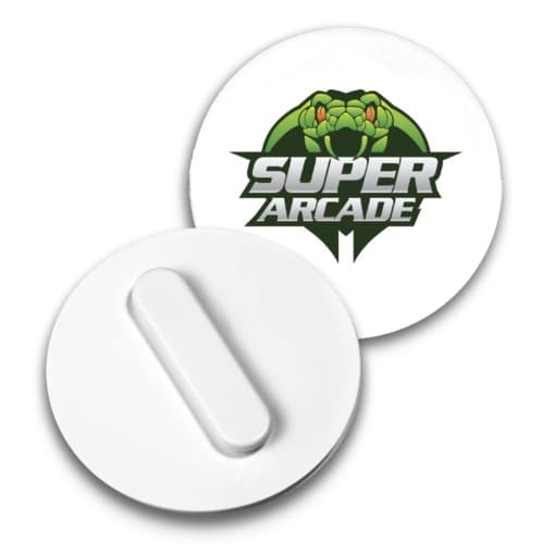 Custom Printed 37mm Clip Badge