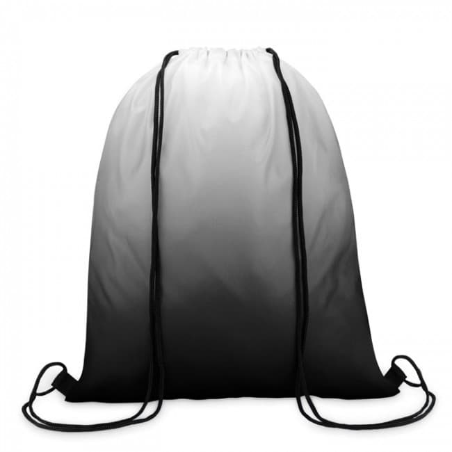 Custom Printed 210D polyester drawstring bag