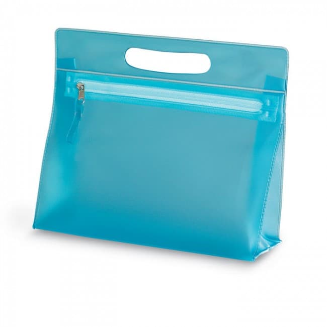 Custom Printed Transparent Cosmetic Pouch - Image 2