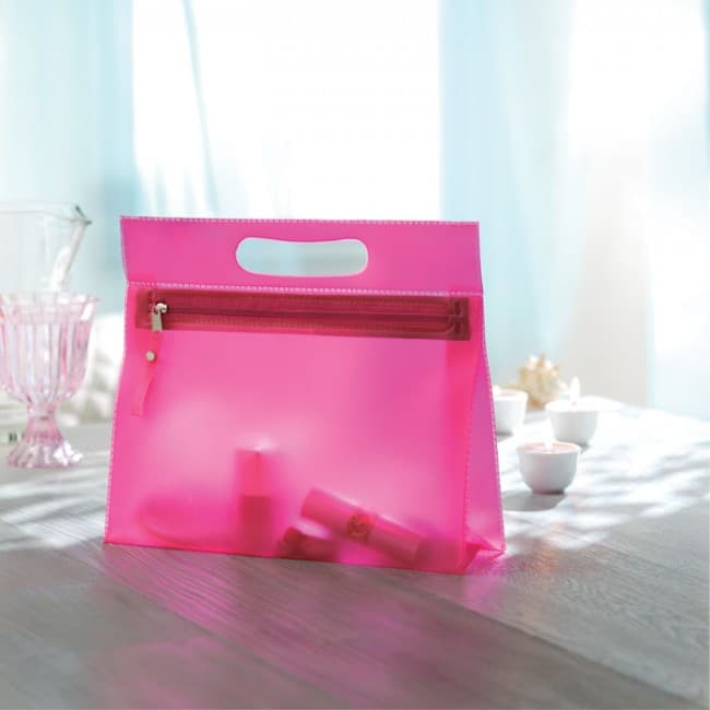 Custom Printed Transparent Cosmetic Pouch - Image 6