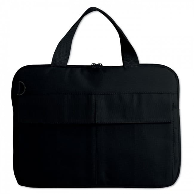 Custom Printed 600D polyester computer bag - Image 1