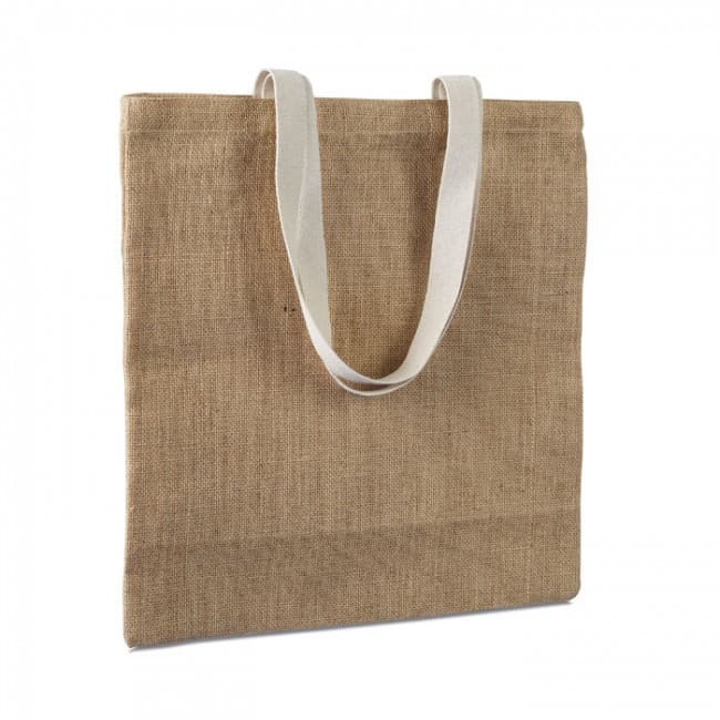 Custom Printed Jute Shopping Bag