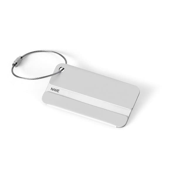 Custom Printed Aluminium Luggage Tag