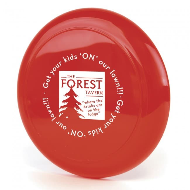 Custom Printed Basic Plastic Frisbee - Image 4