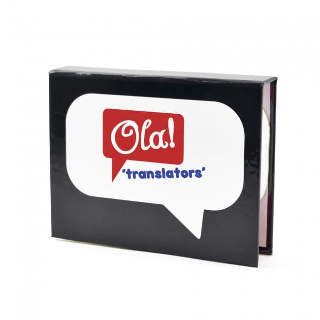 Custom Printed Aldous Speech Bubble Memo Pad - Image 1