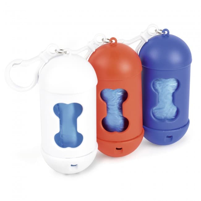 Custom Printed Pooch Plastic Waste Bag Dispenser