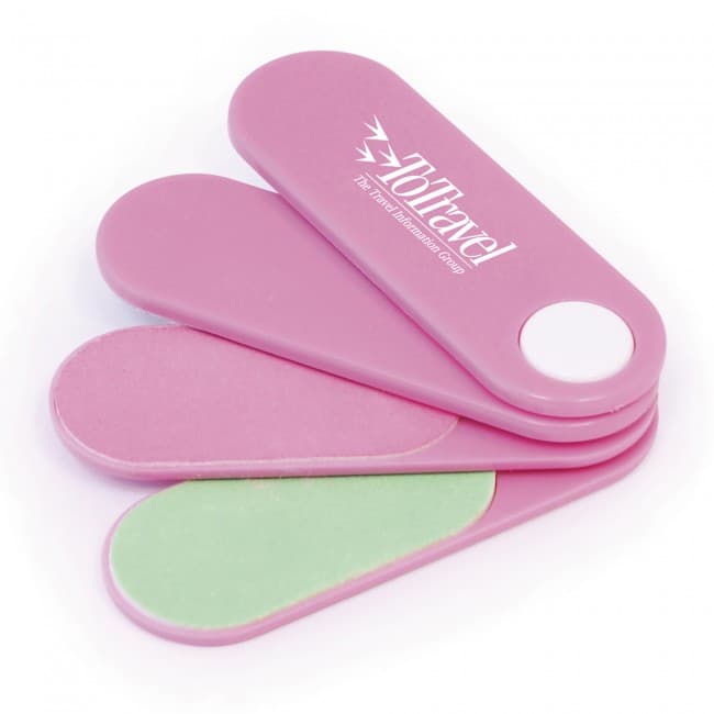 Branded Tuplet Nail File Set