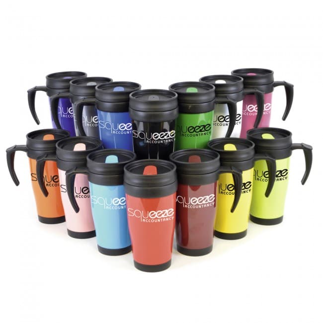 Branded Polo Plus Travel Mugs 400ml