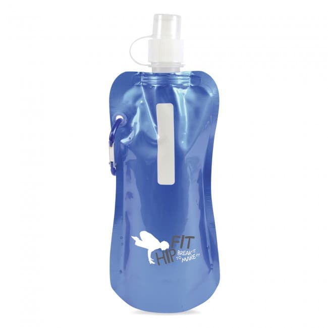 Branded Metallic fold up bottle - Image 2