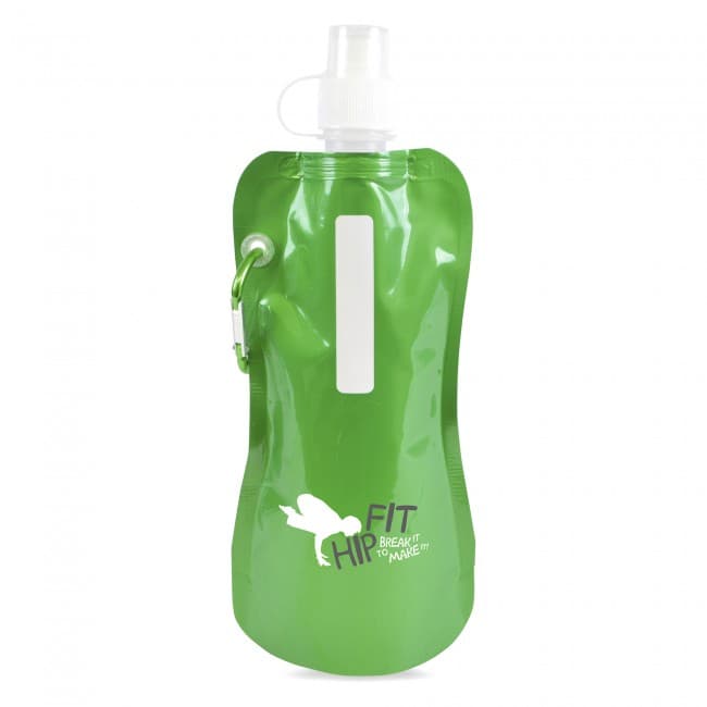 Branded Metallic fold up bottle - Image 3