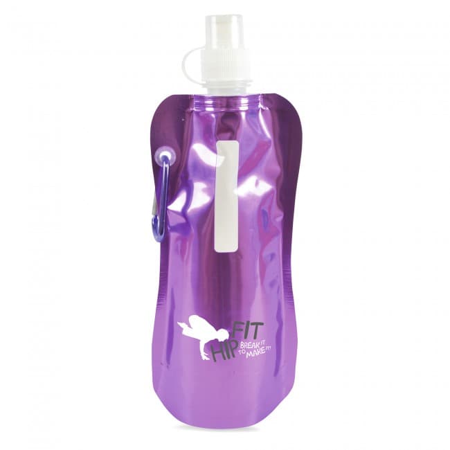 Branded Metallic fold up bottle - Image 5