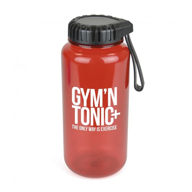 Custom Printed Gowing Translucent Gym Bottle 950ml - Image 2