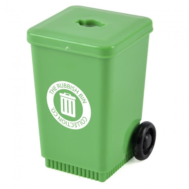 Custom Printed Wheelie Bin Pencil Sharpener