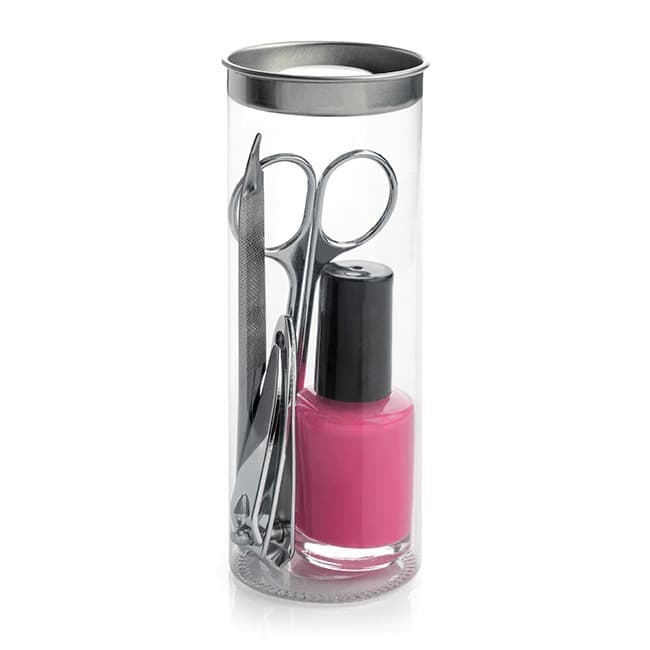 Branded 4pc Manicure Set including a Nail Polish in a Tube