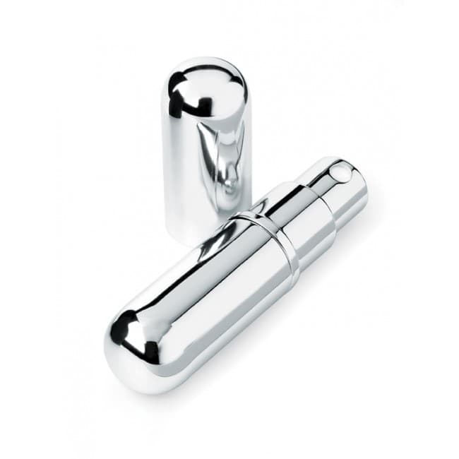 Custom Printed Silver Coloured Perfume Atomiser